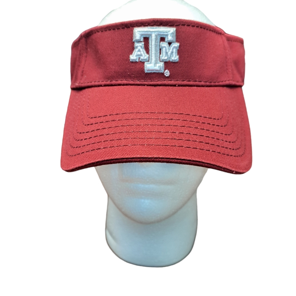 The Game Texas A&M Aggies Sun Visor Red Adjustable‎ OSFM Authentic University